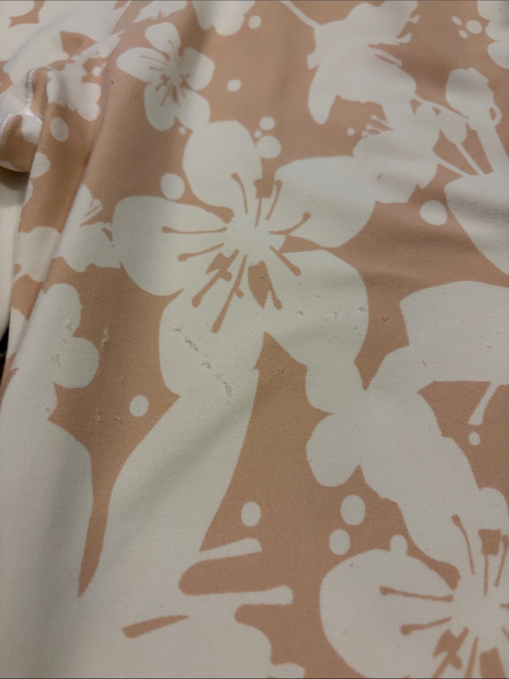 Aerie Offline Real Me Floral High Waisted Crossover Super Flare Leggings size M - Picture 10 of 10